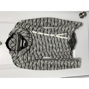 Saturday‎ Sunday Women's Striped Button Accent Sweater